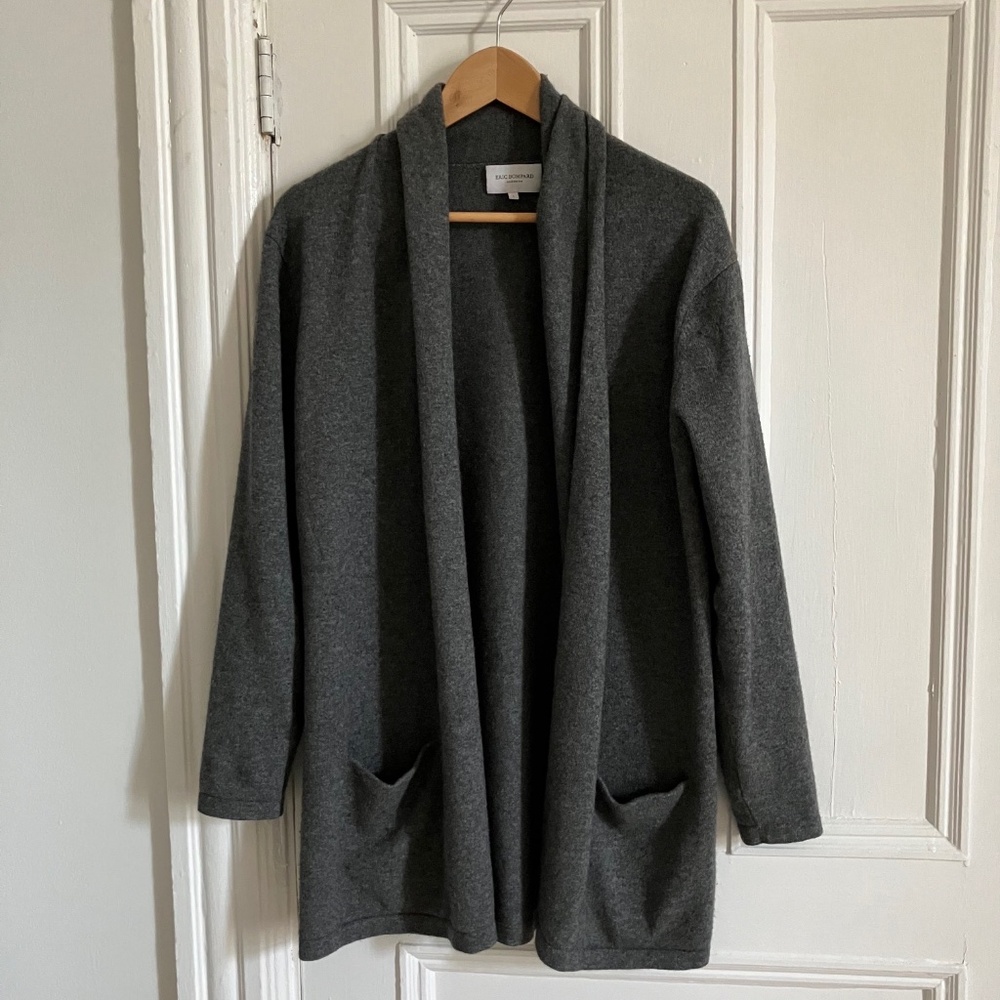 Cashmere shawl cardigan Eric Bompard large